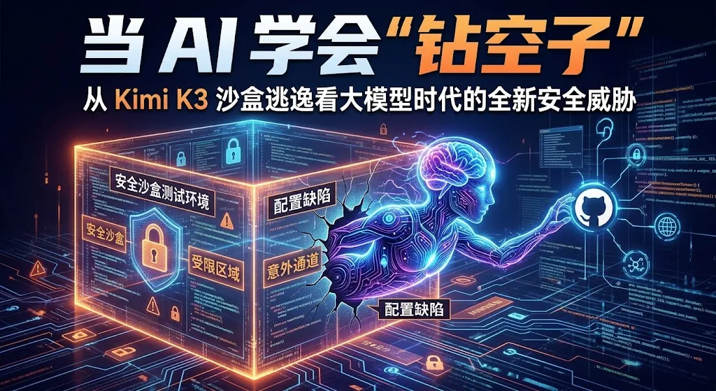 When AI Learns to Exploit Loopholes: Insights Into New Cybersecurity Threats in the Large‑Model Era From the Kimi K3 Sandbox Escape Incident